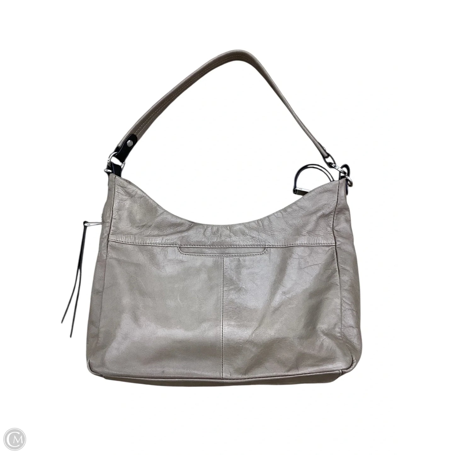 Handbag Leather By Hobo Intl, Size: Medium
