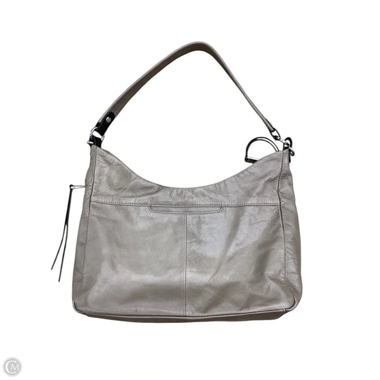 Handbag Leather By Hobo Intl, Size: Medium