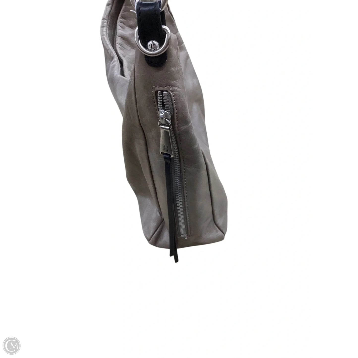 Handbag Leather By Hobo Intl, Size: Medium