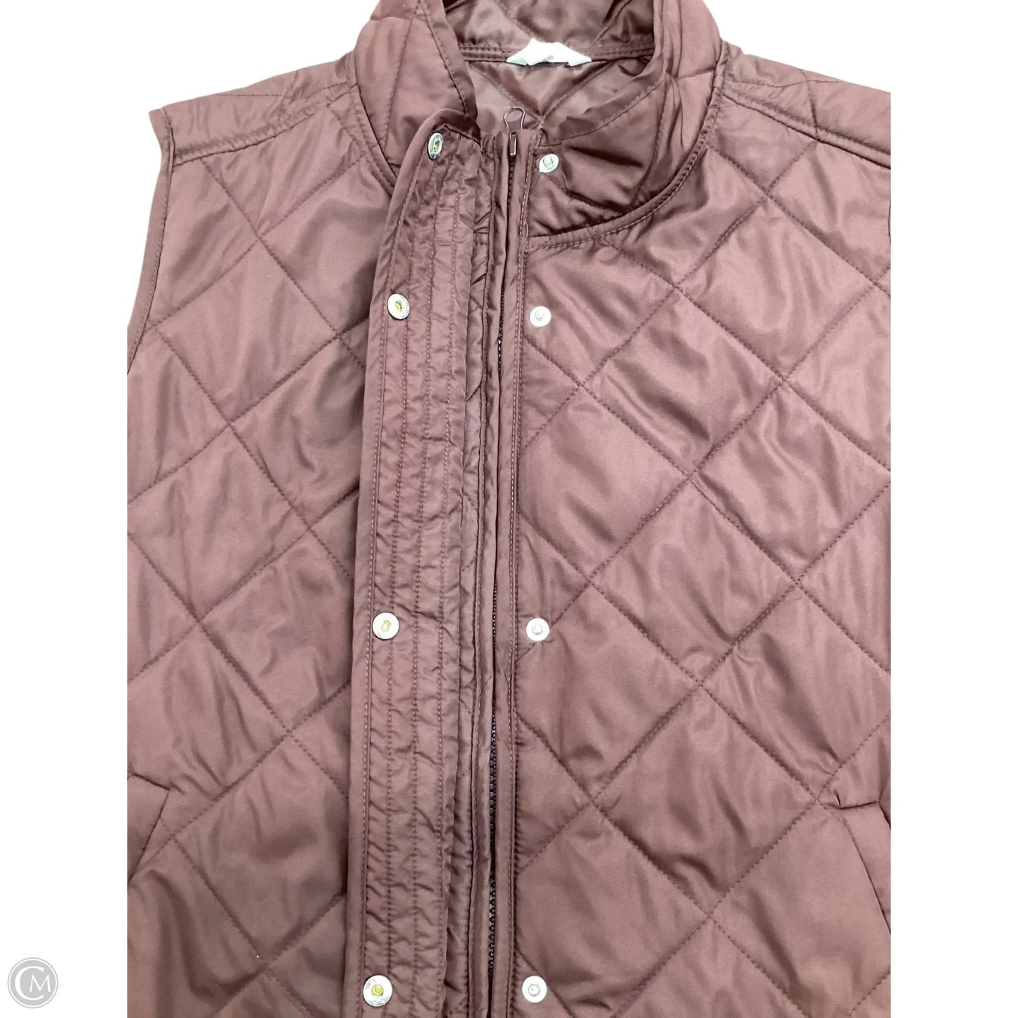 Vest Puffer & Quilted By Maurices In Maroon, Size: Xl