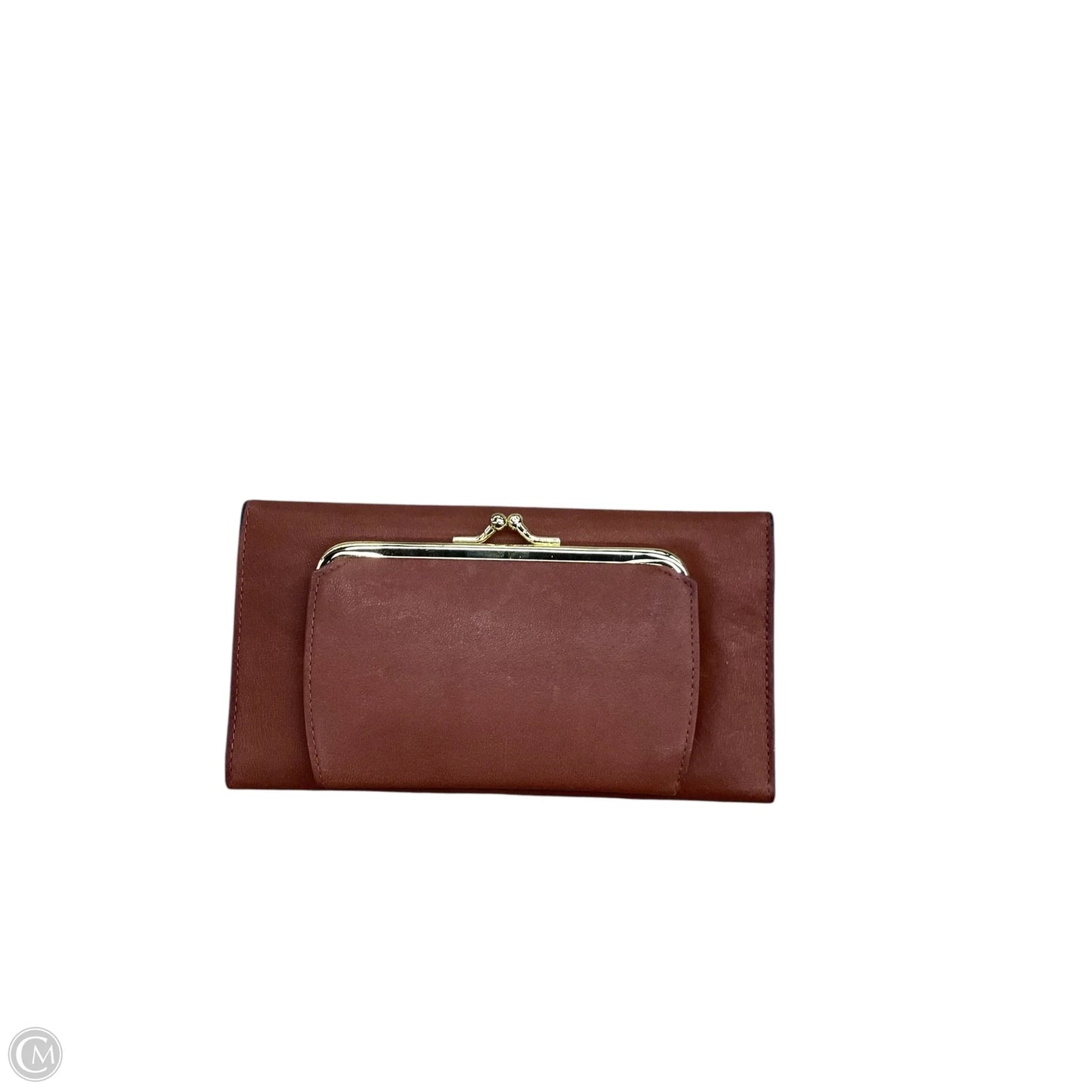 Wallet Leather By Buxton, Size: Medium