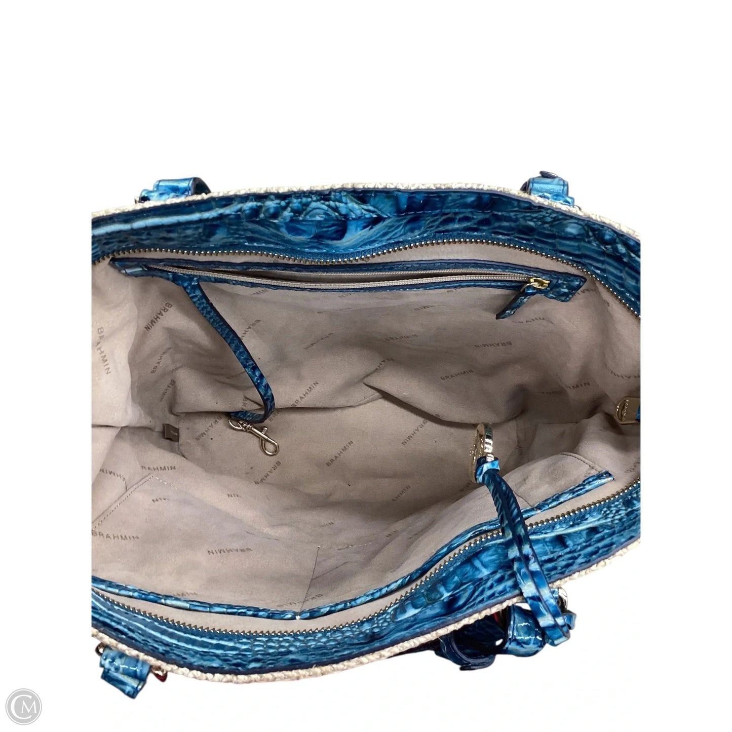 Handbag Designer By Brahmin, Size: Medium