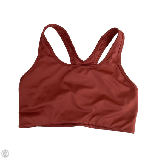Athletic Bra By Nike In Red, Size: M