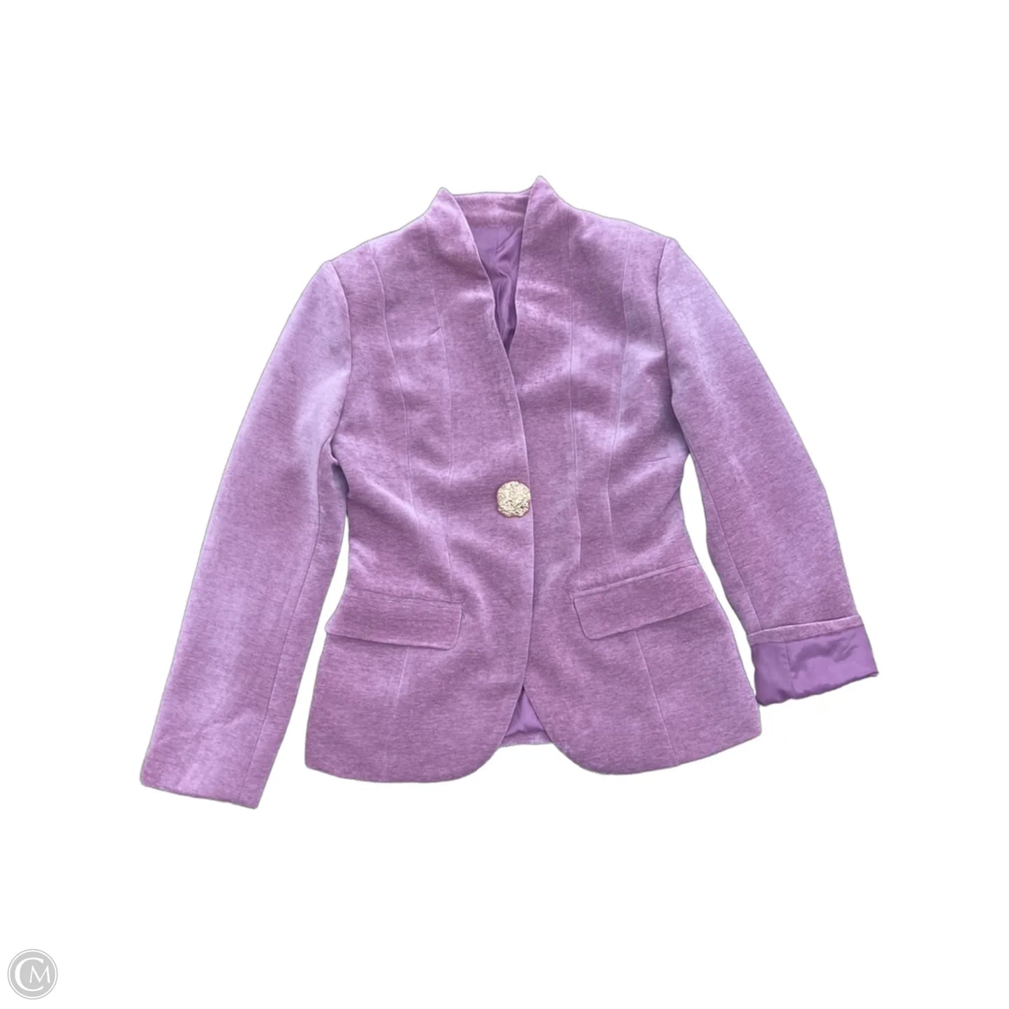 Blazer By Commense In Purple, Size: L
