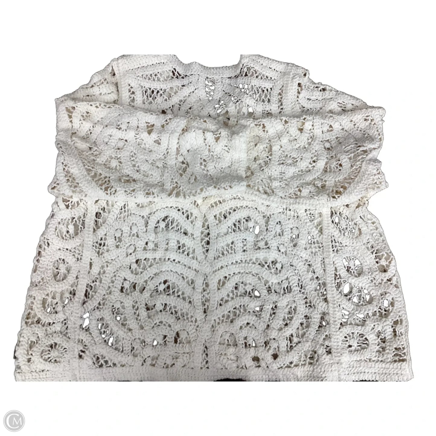Sweater Cardigan By Pol In Cream, Size: Osfm