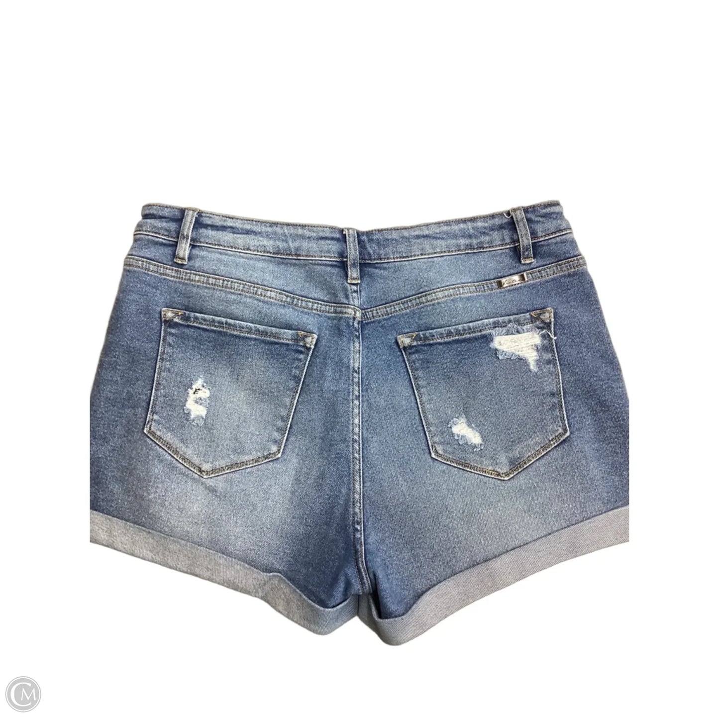 Shorts By Kancan In Blue Denim, Size: 14
