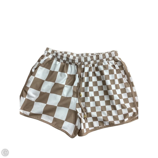 Shorts By Jess Lea In Checkered Pattern, Size: L