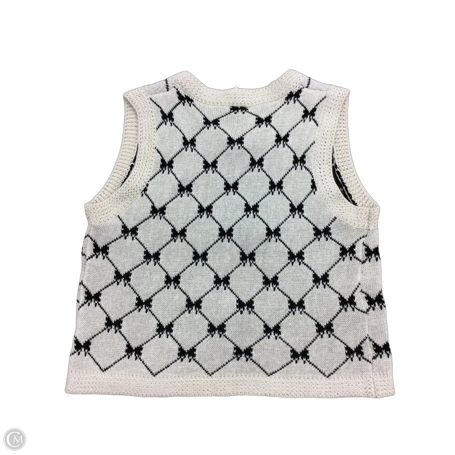 Vest Sweater By Clothes Mentor In Tan, Size: S