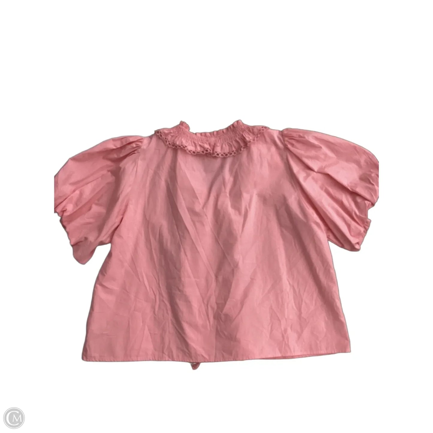 Top Short Sleeve By She + Sky In Pink, Size: 2x