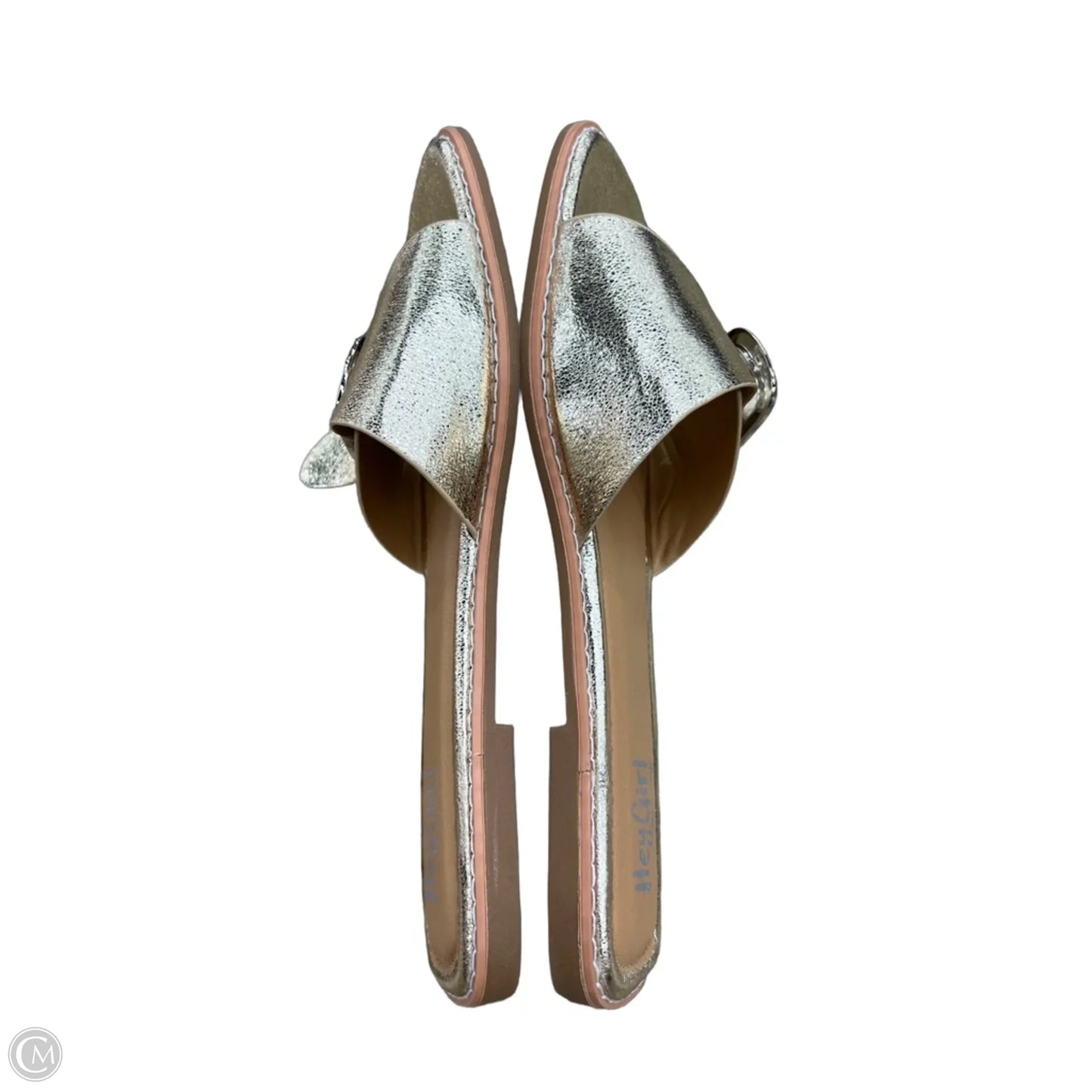 Sandals Flats By Corkys In Gold, Size: 11