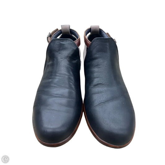 Boots Leather By Naot In Black & Grey, Size: 8