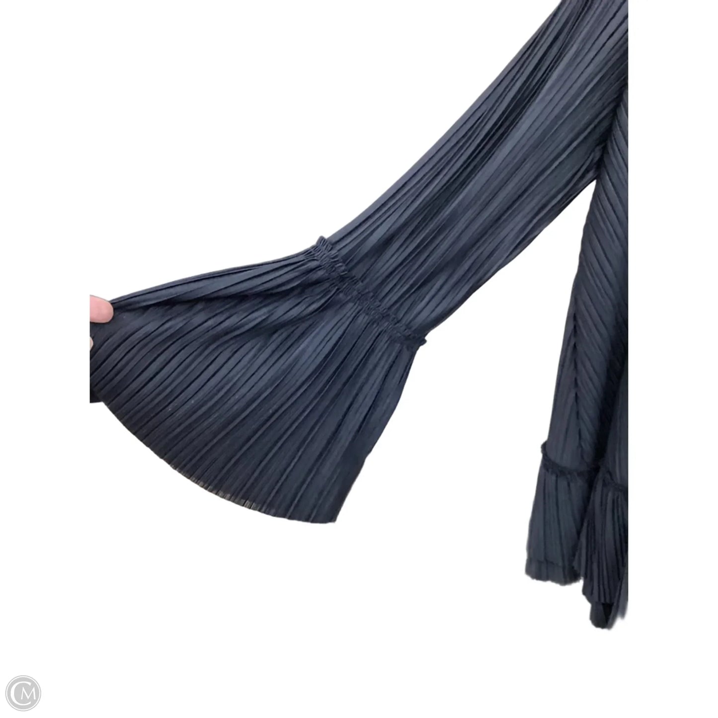 Tunic Long Sleeve By Free People In Black, Size: M