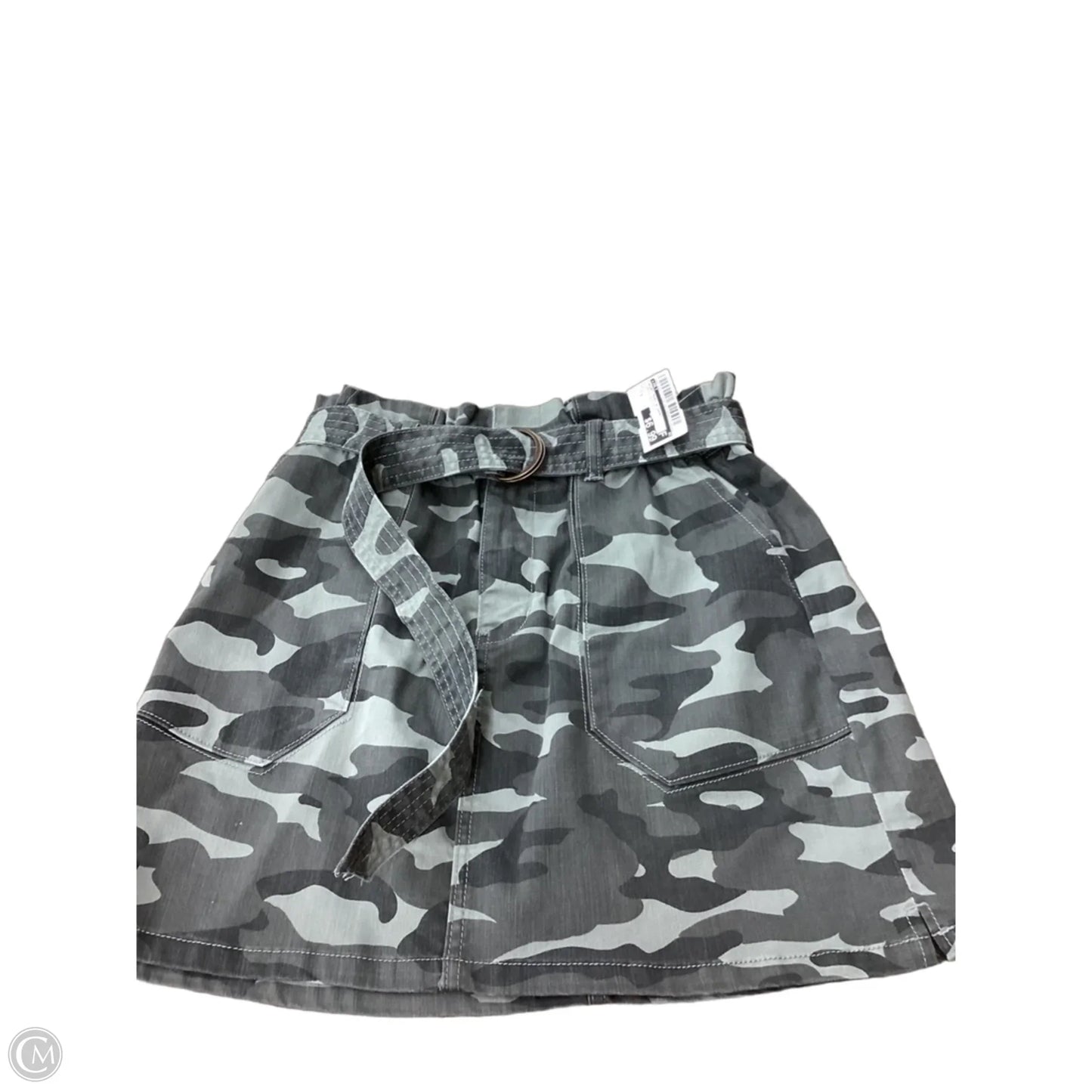 Skirt Mini & Short By Jolt In Camouflage Print, Size: S