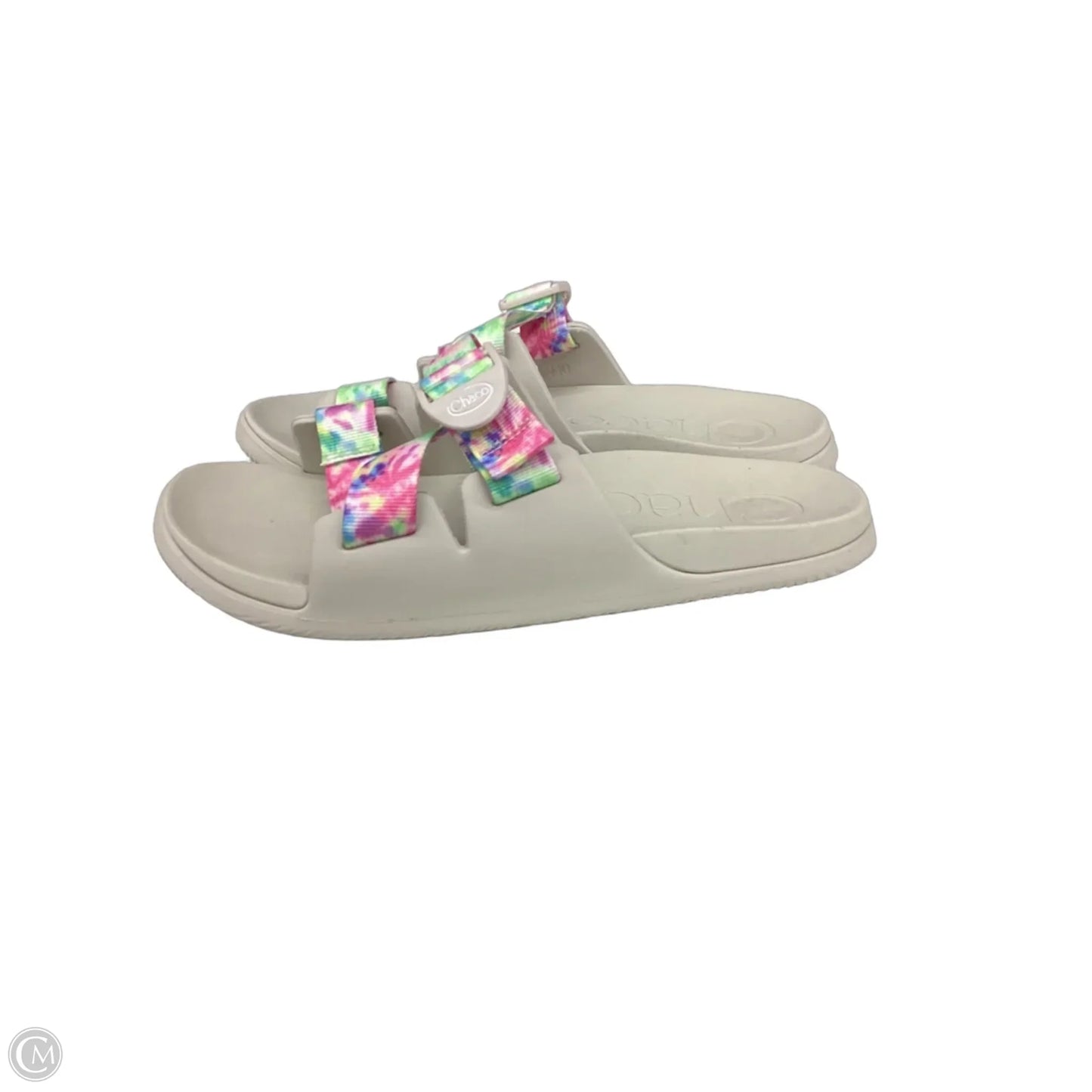 Sandals Flats By Chacos In Tie Dye Print, Size: 10