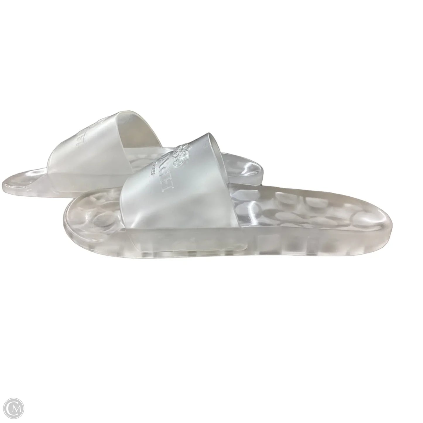 Sandals Designer By Coach In Clear, Size: 7