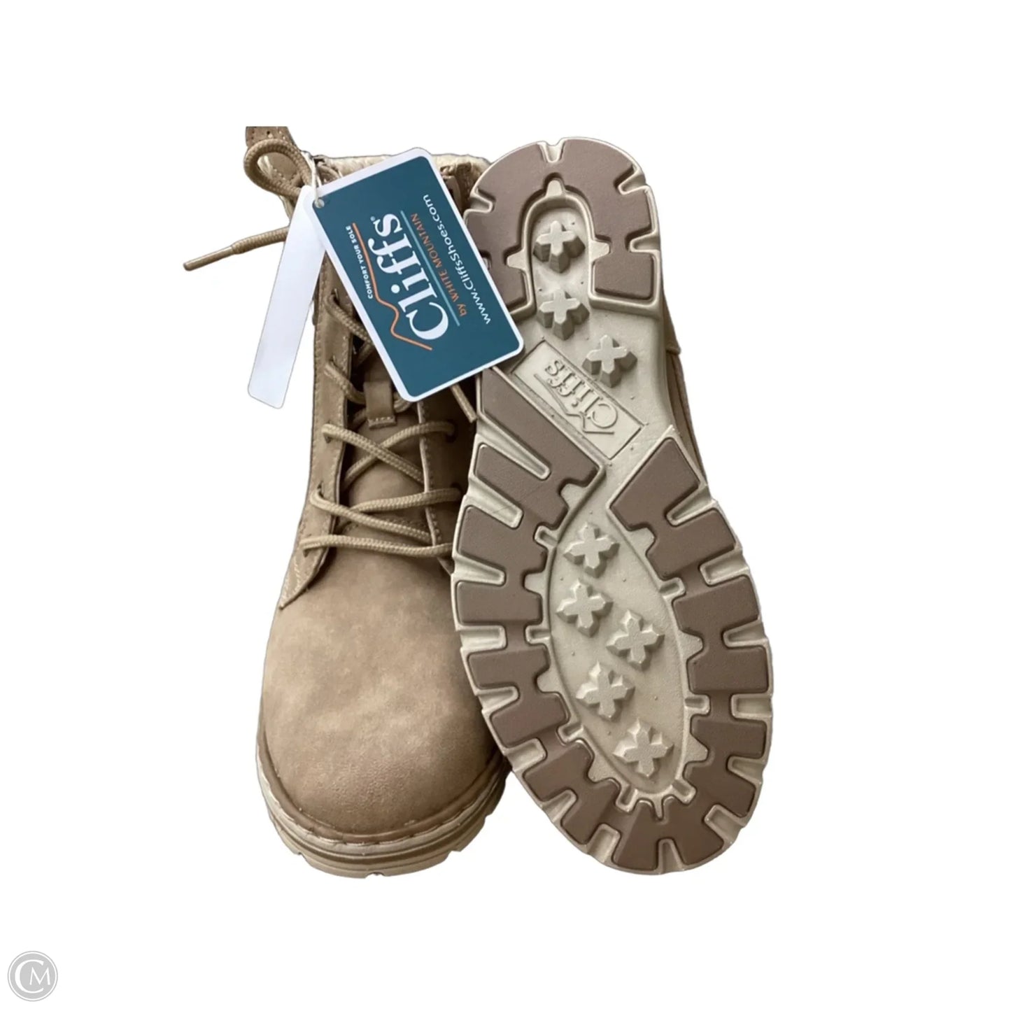 Boots Ankle Flats By Cliffs By White Mountain In Tan, Size: 6