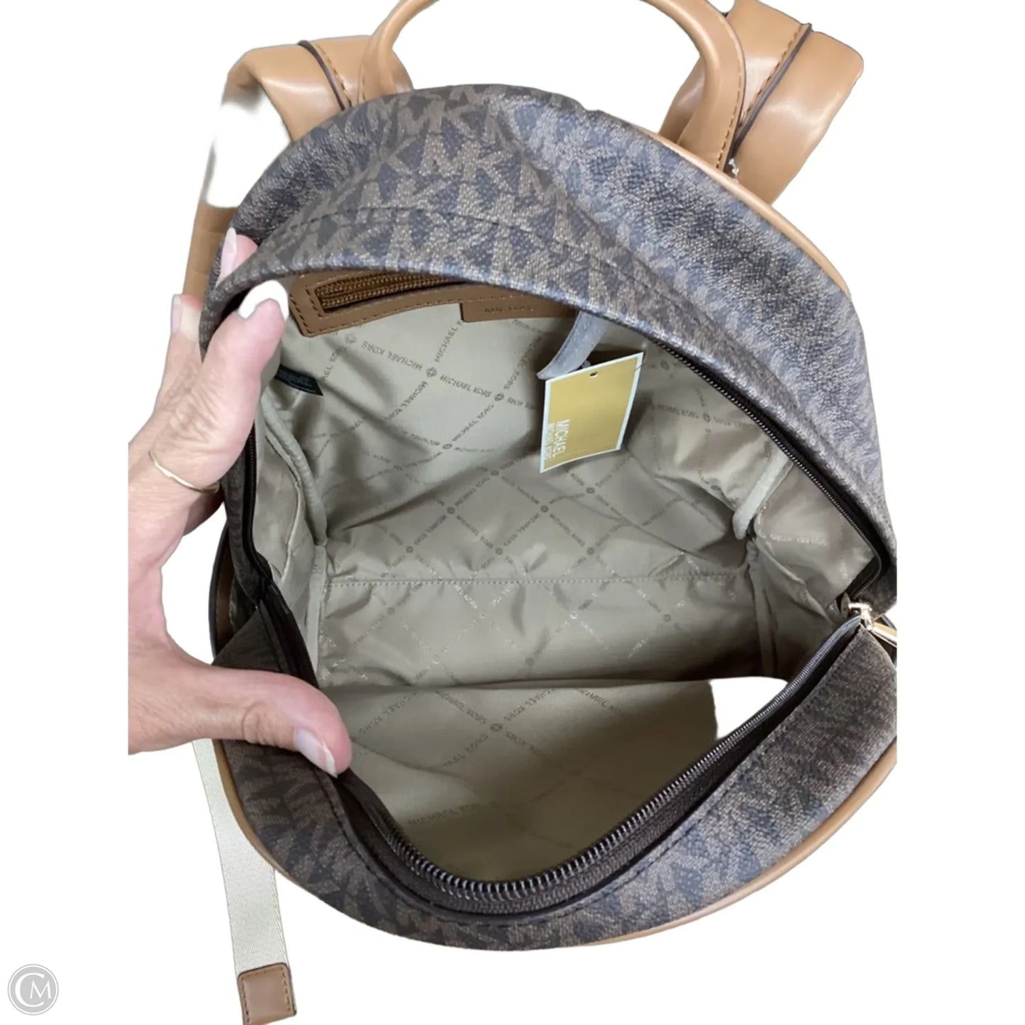 Backpack Designer By Michael Kors, Size: Large