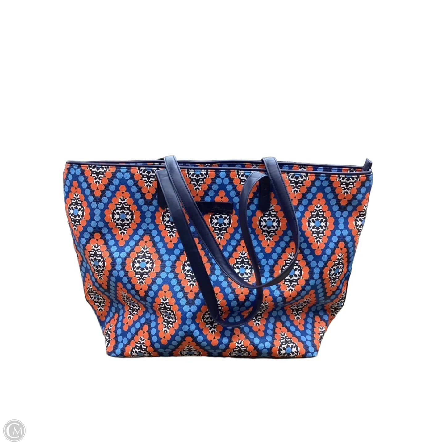 Handbag By Vera Bradley, Size: Large
