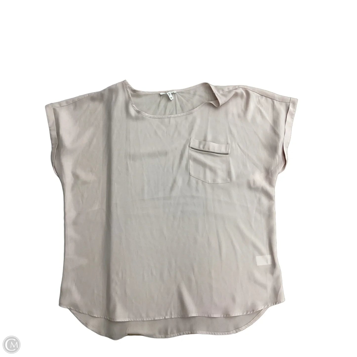 Blouse Short Sleeve By Maurices In Pink, Size: Xl