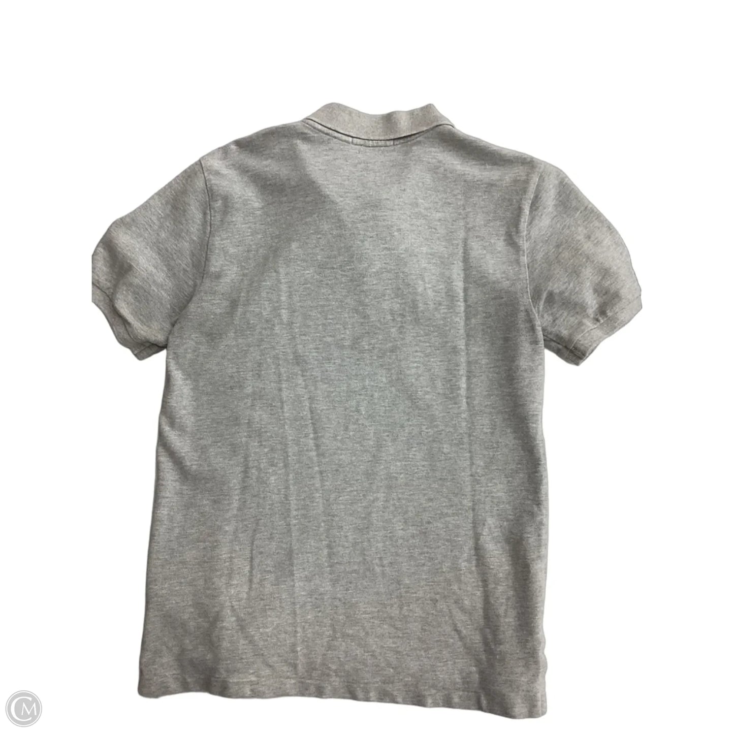 Top Short Sleeve By Polo Ralph Lauren In Grey, Size: L