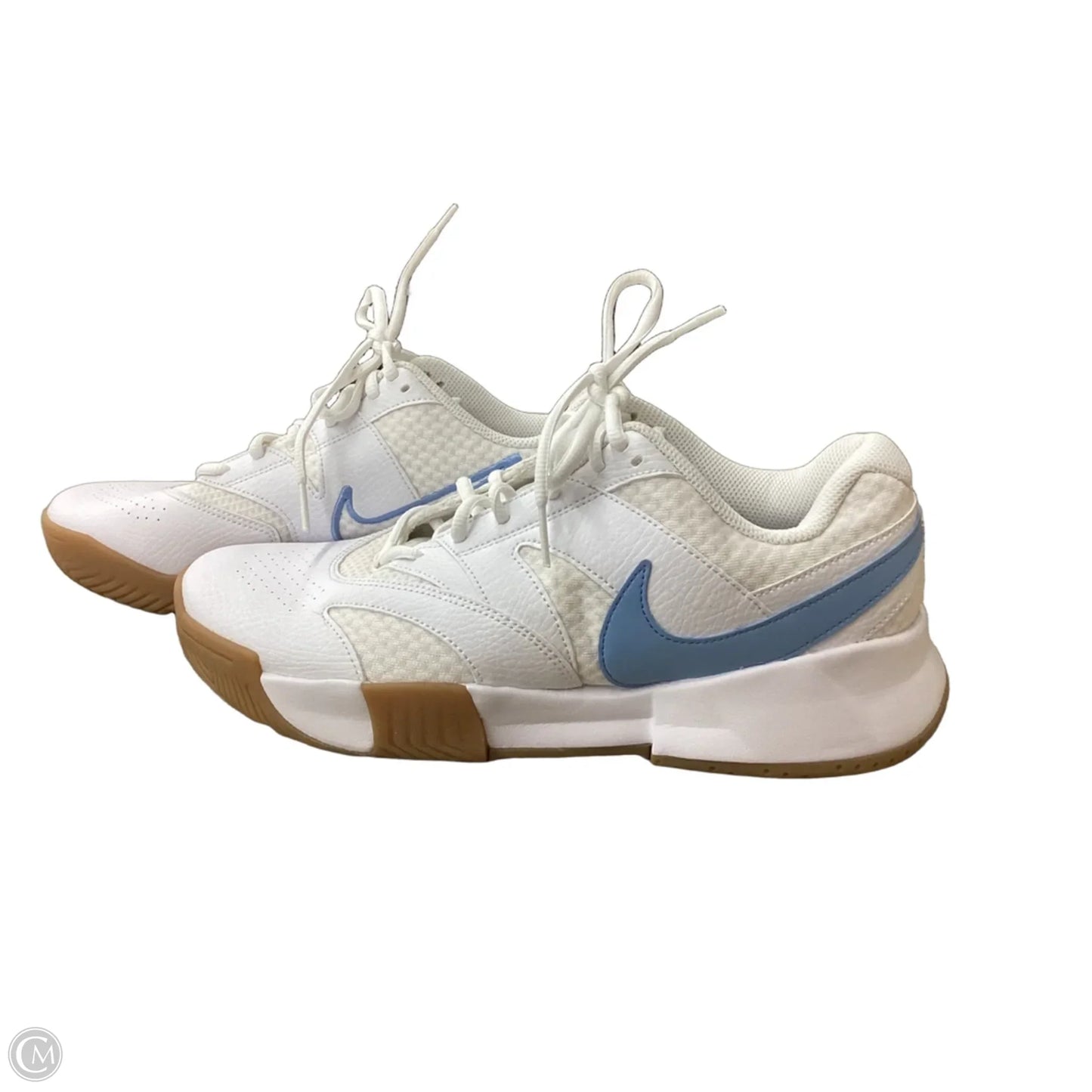 Shoes Athletic By Nike In Blue & White, Size: 9