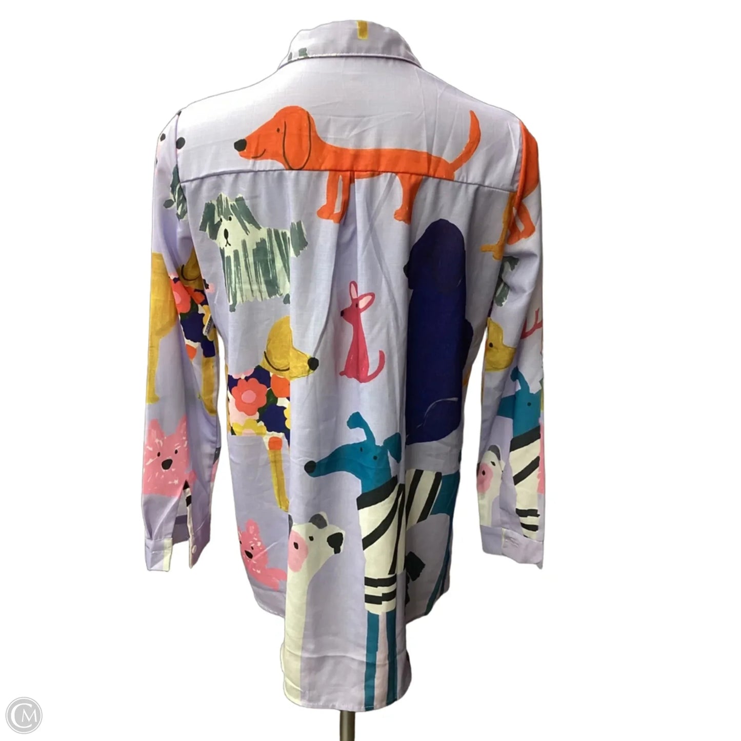 Top Long Sleeve By Clothes Mentor In Purple, Size: S