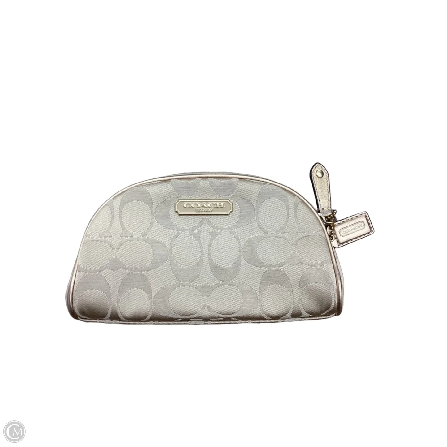 Makeup Bag Designer By Coach, Size: Small