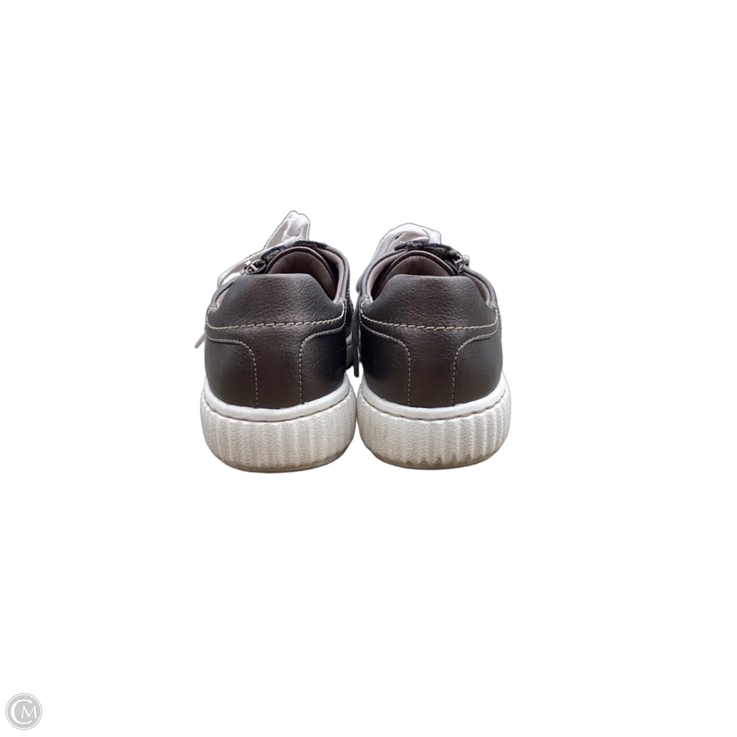 Shoes Sneakers By Clarks In Bronze, Size: 7.5