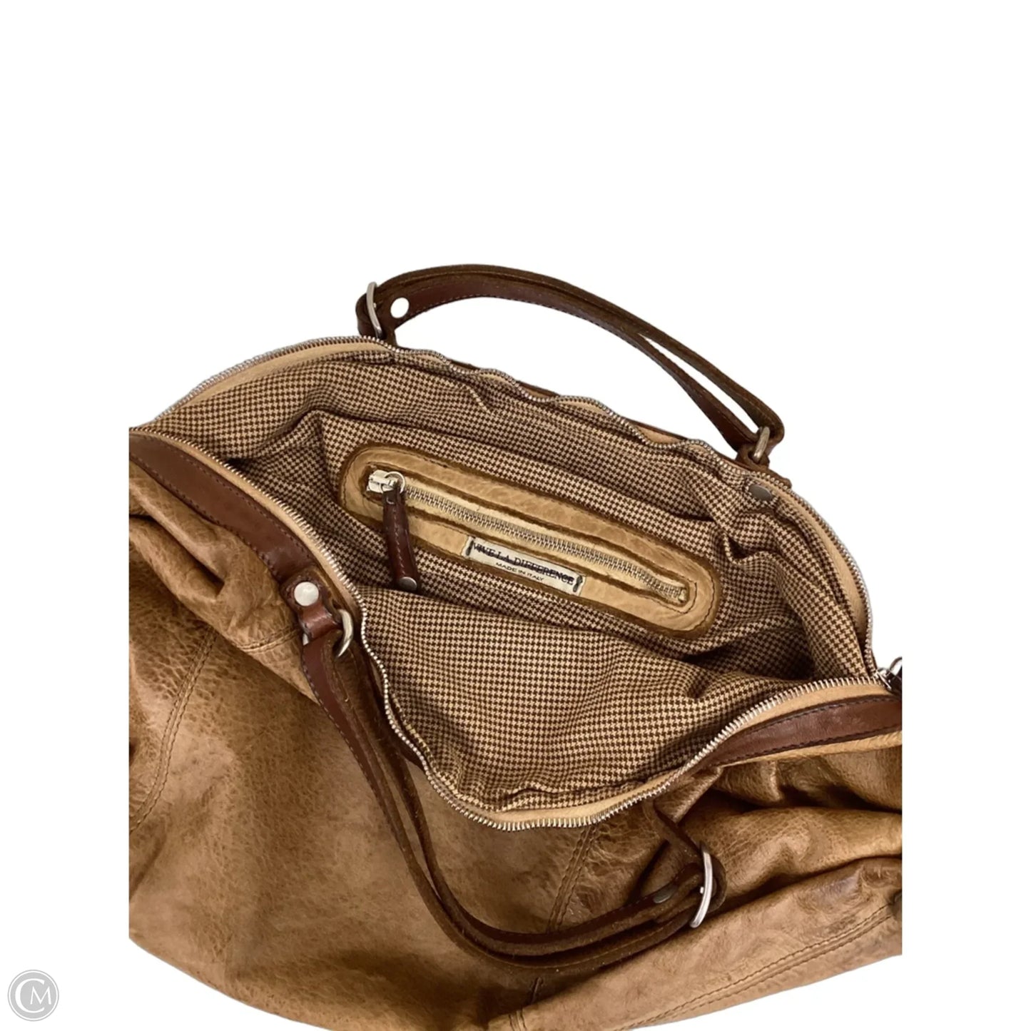 Handbag Leather By Clothes Mentor, Size: Medium