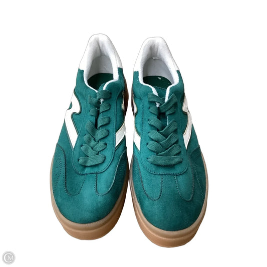 Shoes Sneakers By Madden Girl In Green, Size: 9