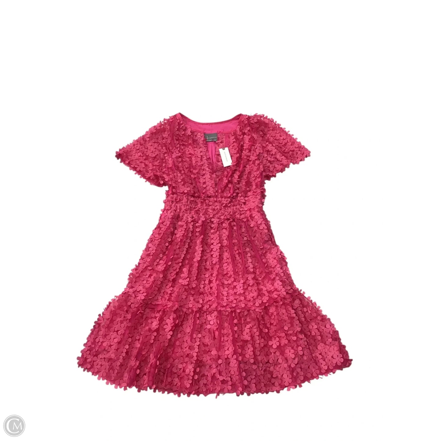 Dress Party Short By Anthropologie In Pink, Size: Xs