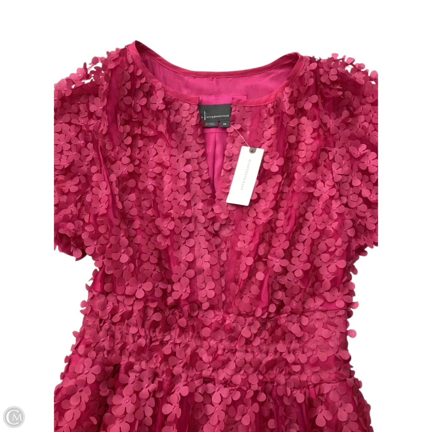 Dress Party Short By Anthropologie In Pink, Size: Xs