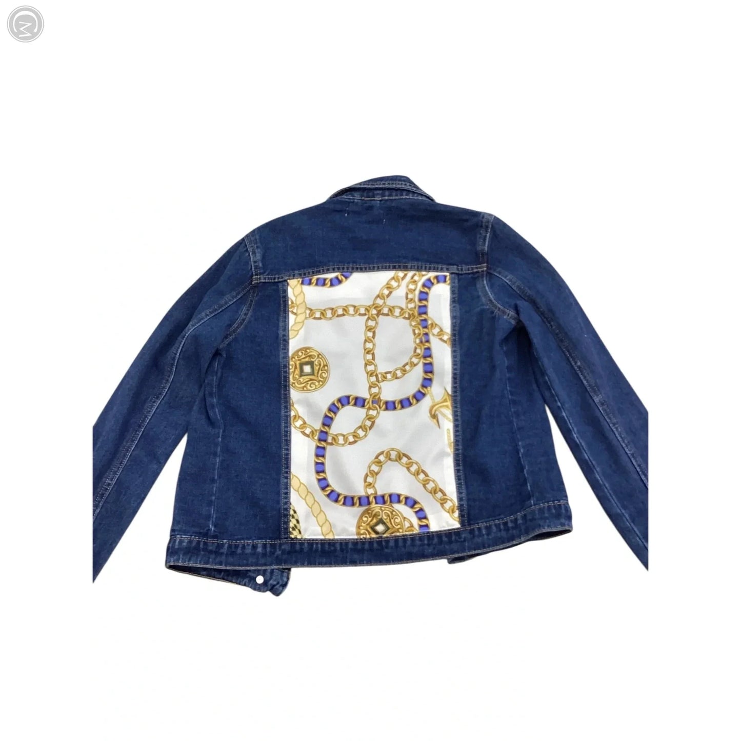 Jacket Denim By Clothes Mentor In Blue Denim, Size: Xs