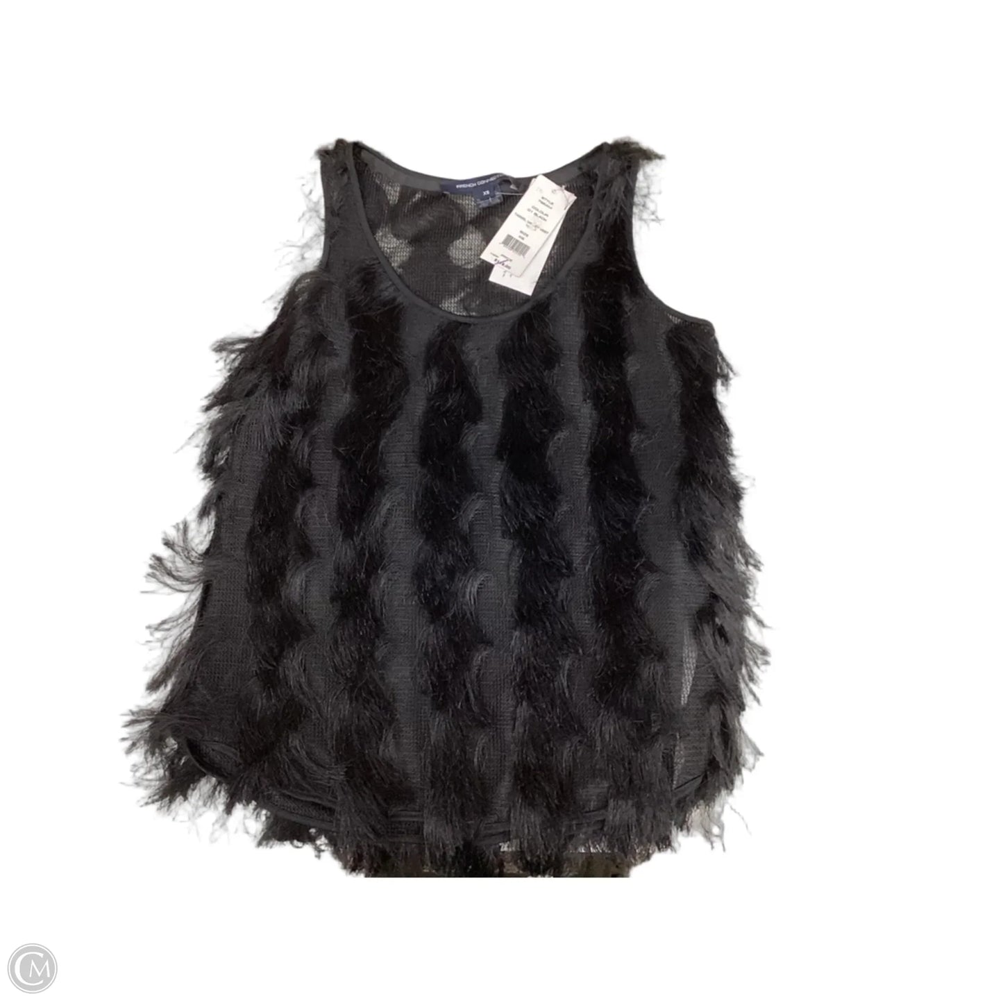 Top Sleeveless By French Connection In Black, Size: Xs