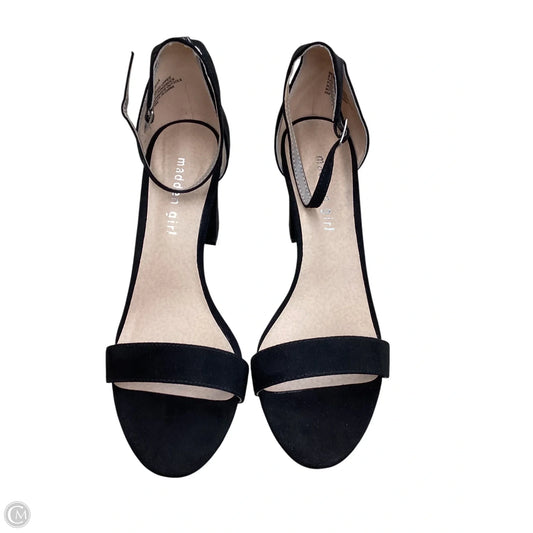 Shoes Heels Block By Madden Girl In Black, Size: 8.5