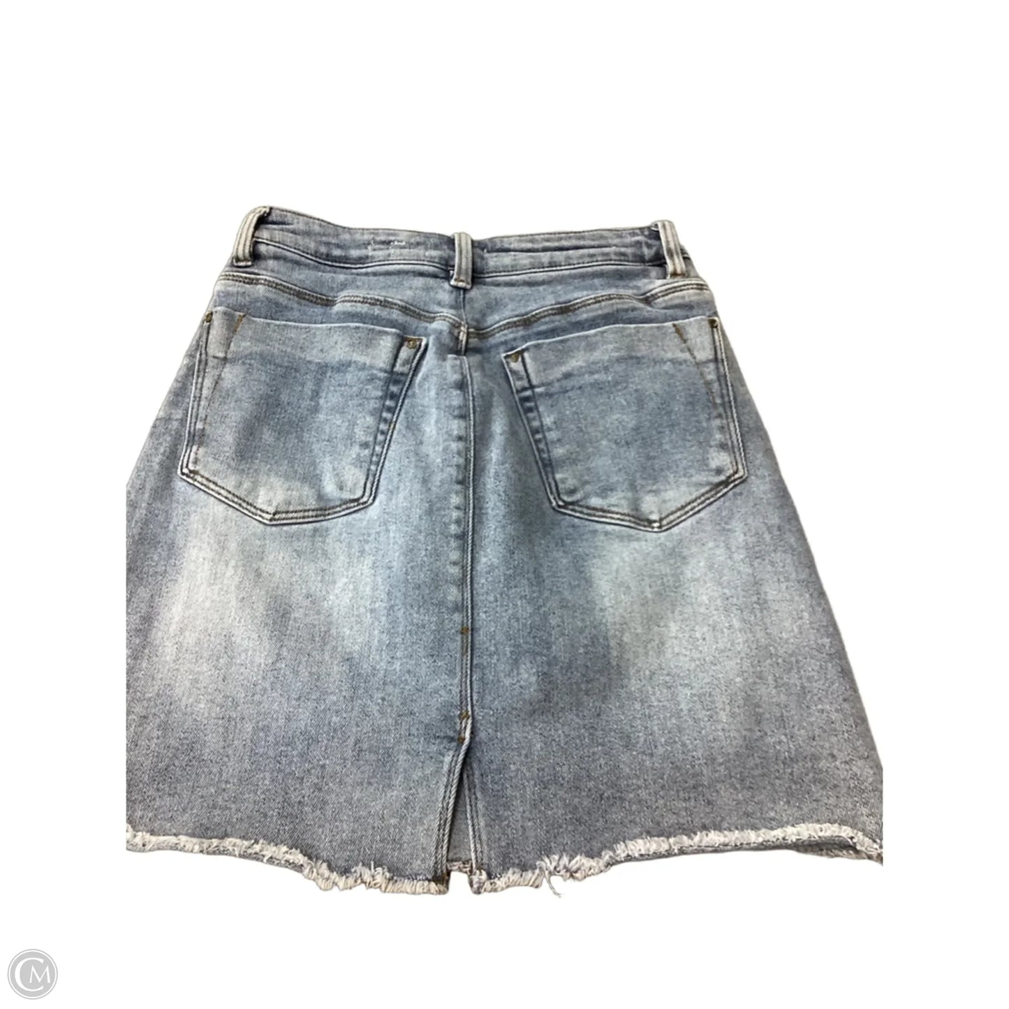 Skirt Mini & Short By A Loves A In Blue Denim, Size: 2