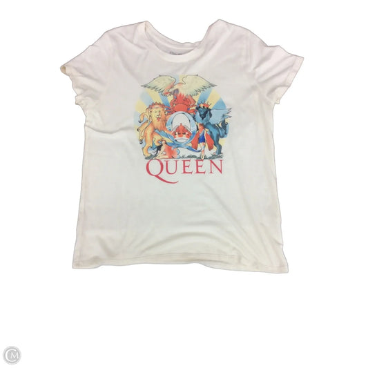 Top Short Sleeve By Clothes Mentor In Multi-colored, Size: Xl