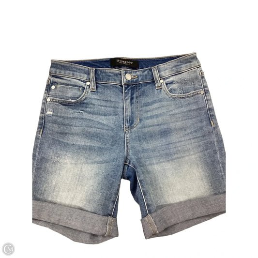 Shorts By Liverpool In Blue Denim, Size: 2