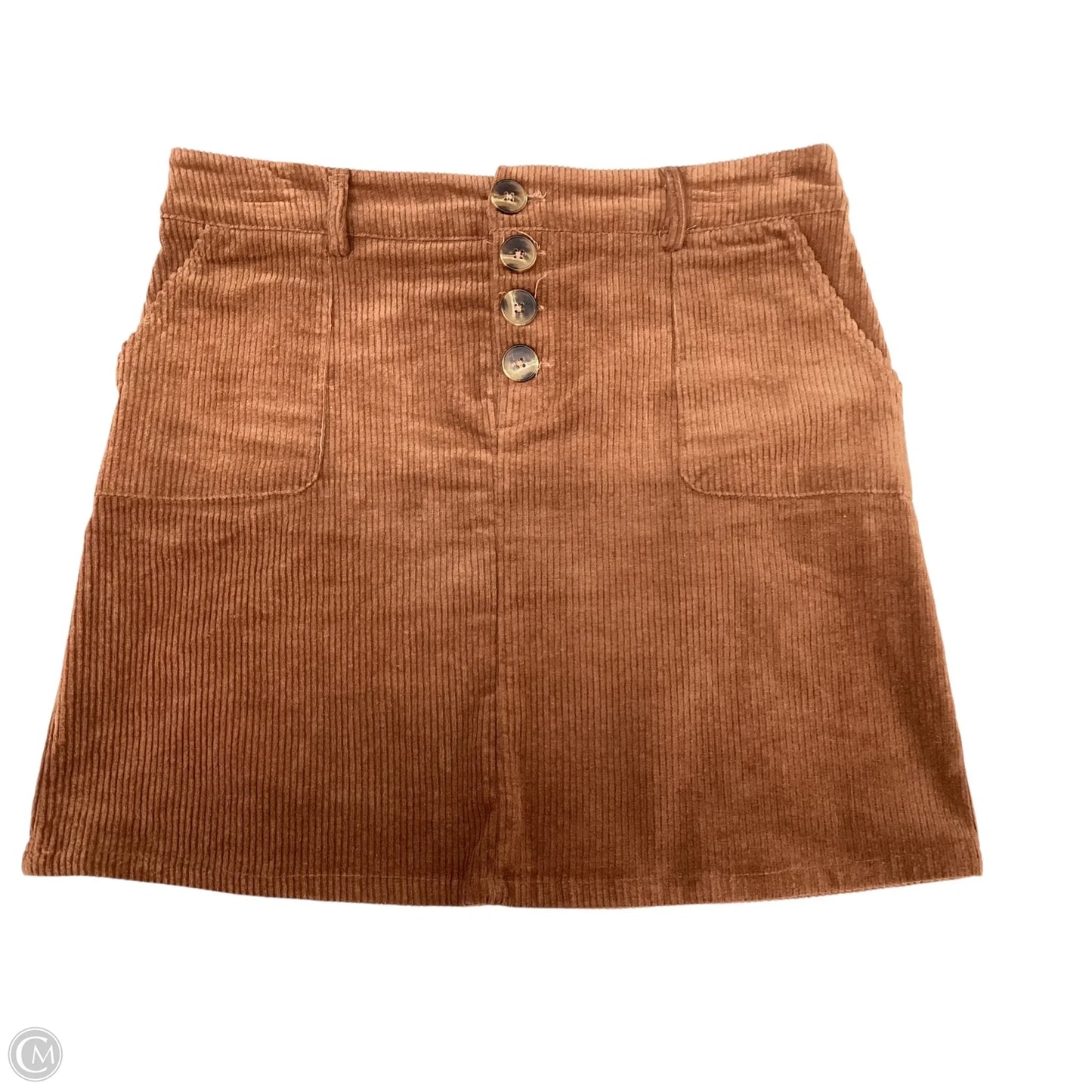 Skirt Mini & Short By Umgee In Tan, Size: L