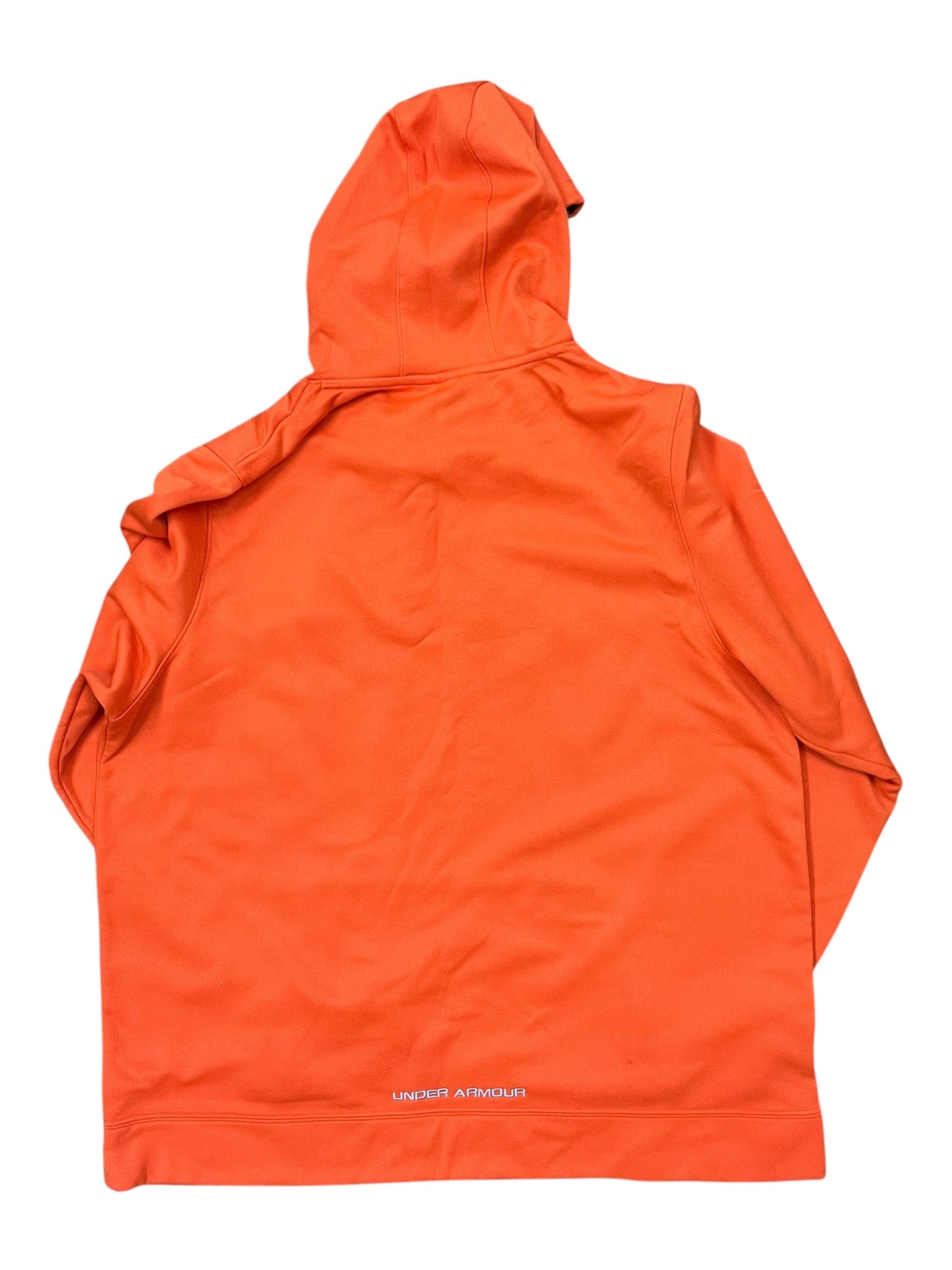 Sweatshirt Hoodie By Under Armour In Orange, Size:2X