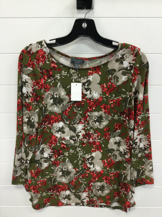 Top Ls By Limited In Green & Red, Size:M