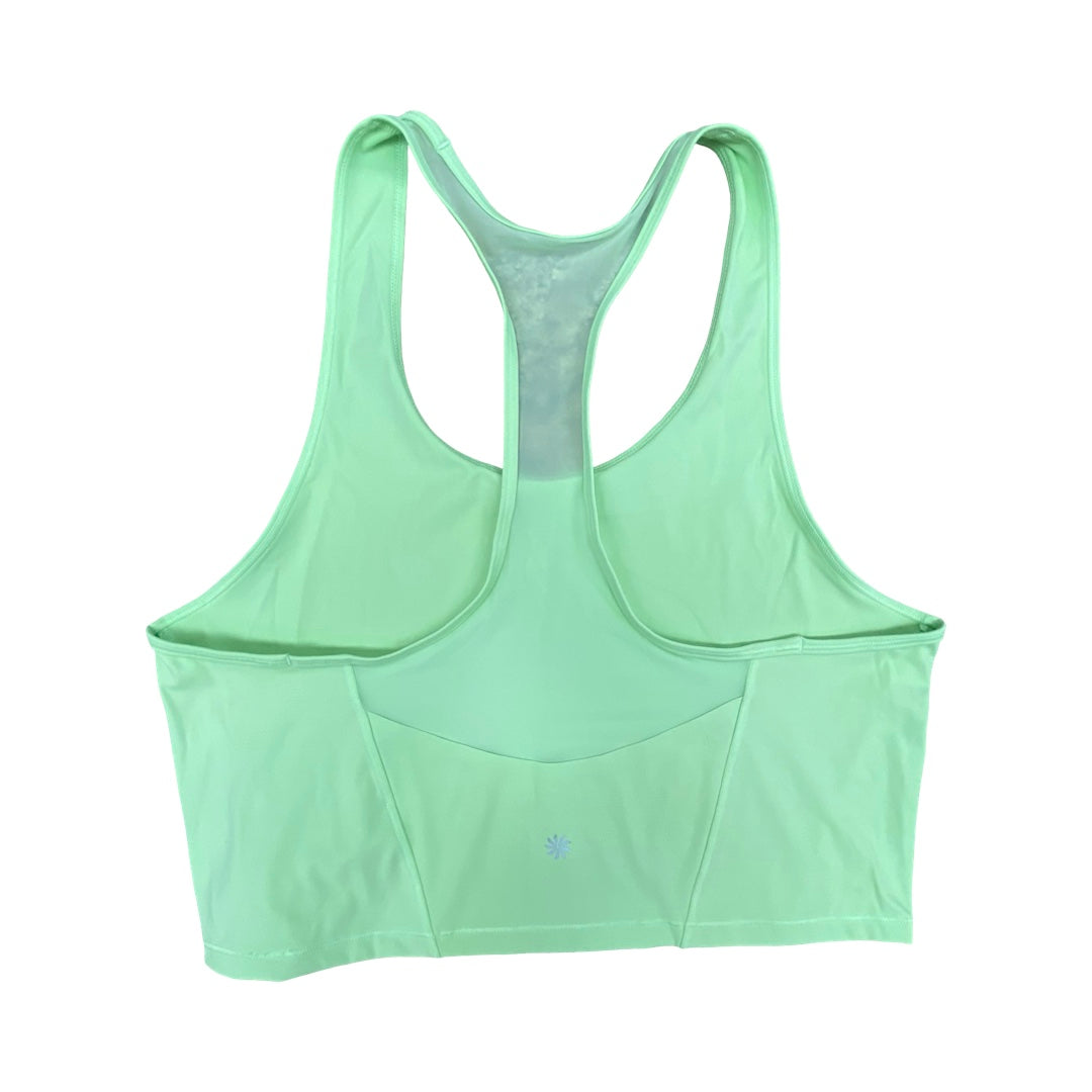 Athletic Tank Top By Athleta In Green, Size:L