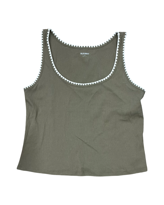 Tank Top By Old Navy In Green, Size:2X