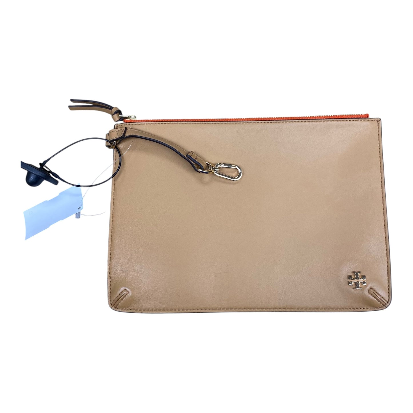 Accessory Designer Tag By Tory Burch In Tan