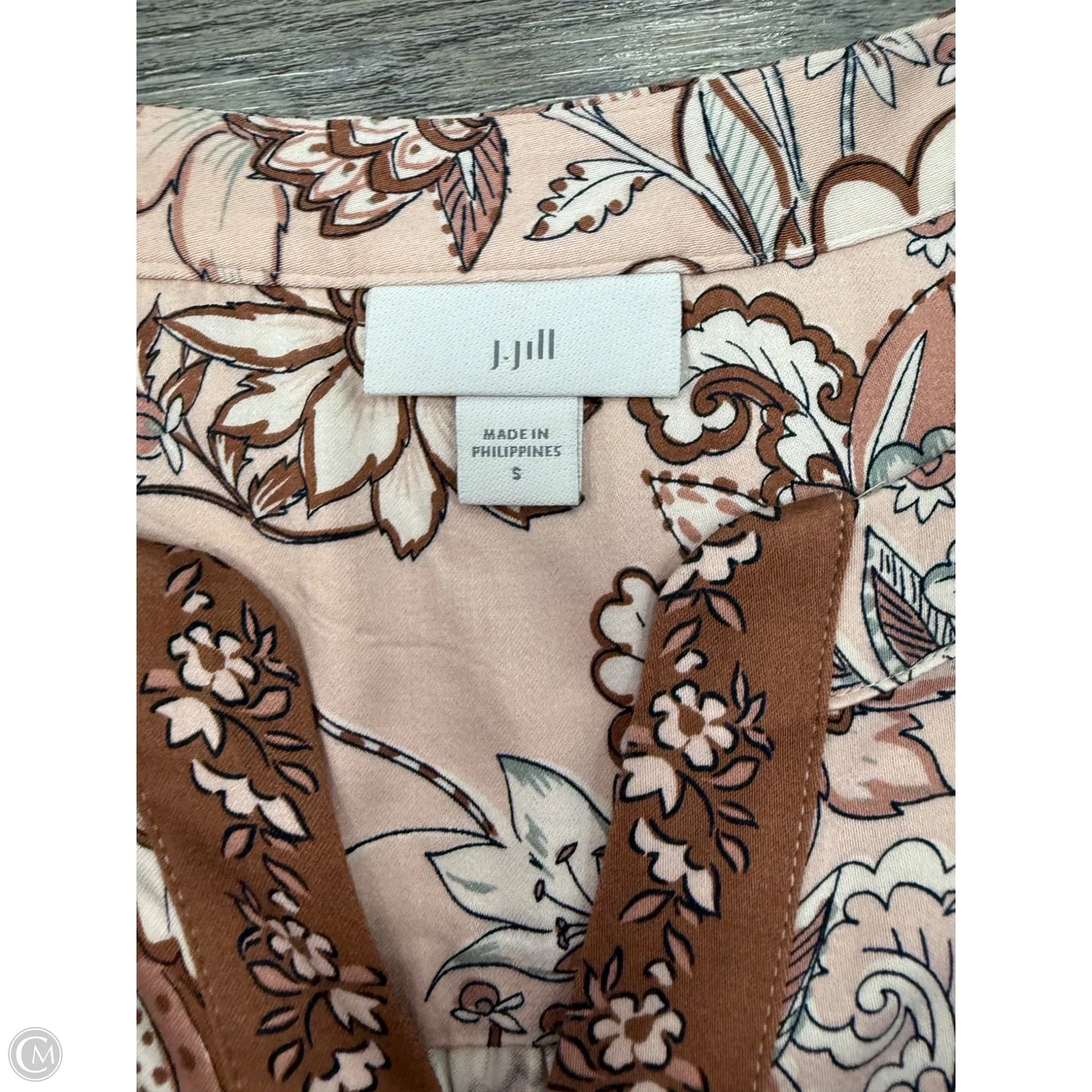 Top Long Sleeve By J. Jill In Pink, Size: S