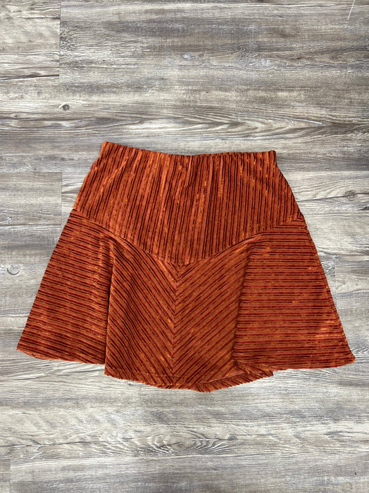 Orange Skirt Midi Free People, Size M