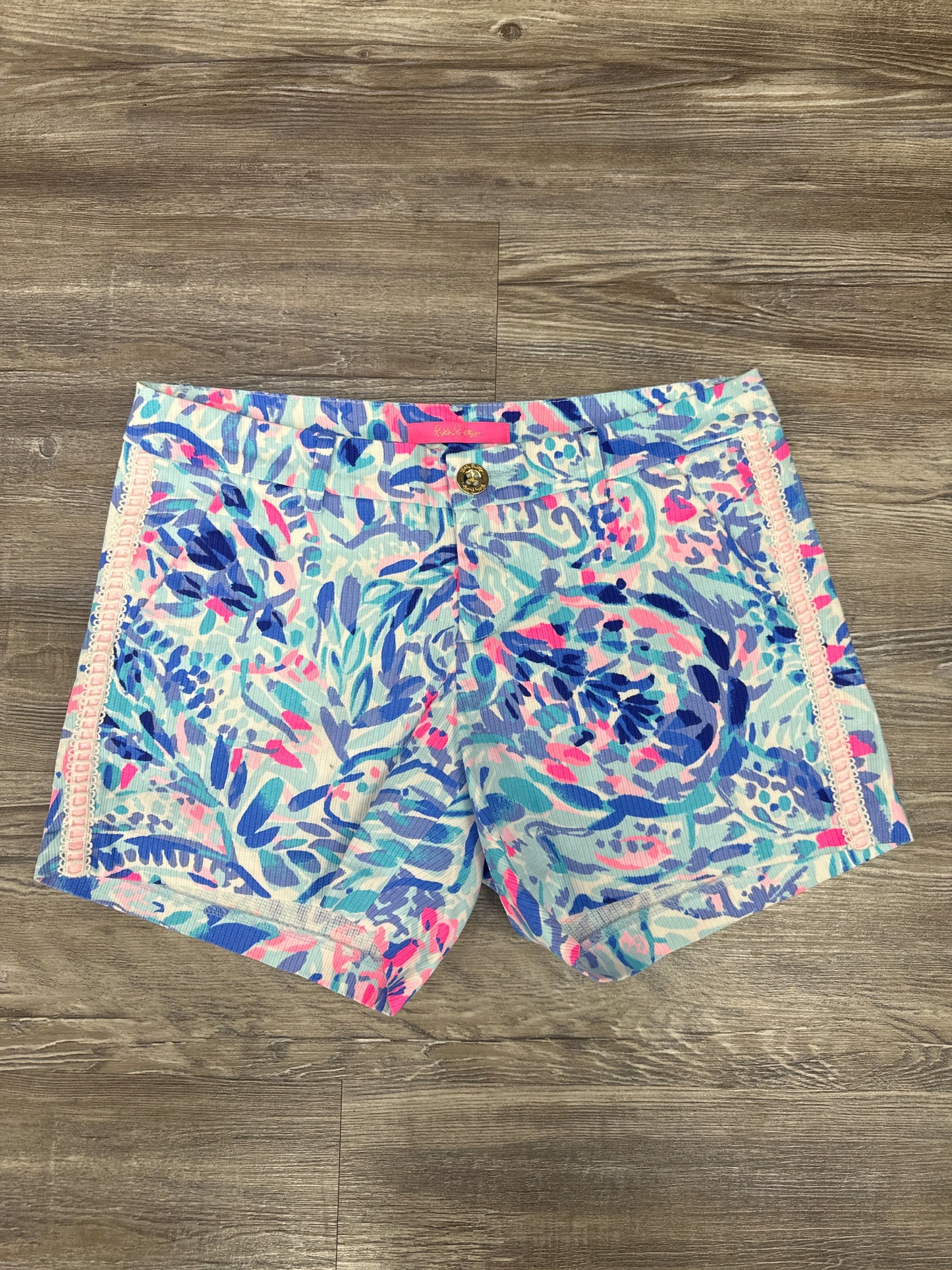 Shorts By Lilly Pulitzer In Blue & White, Size: 2