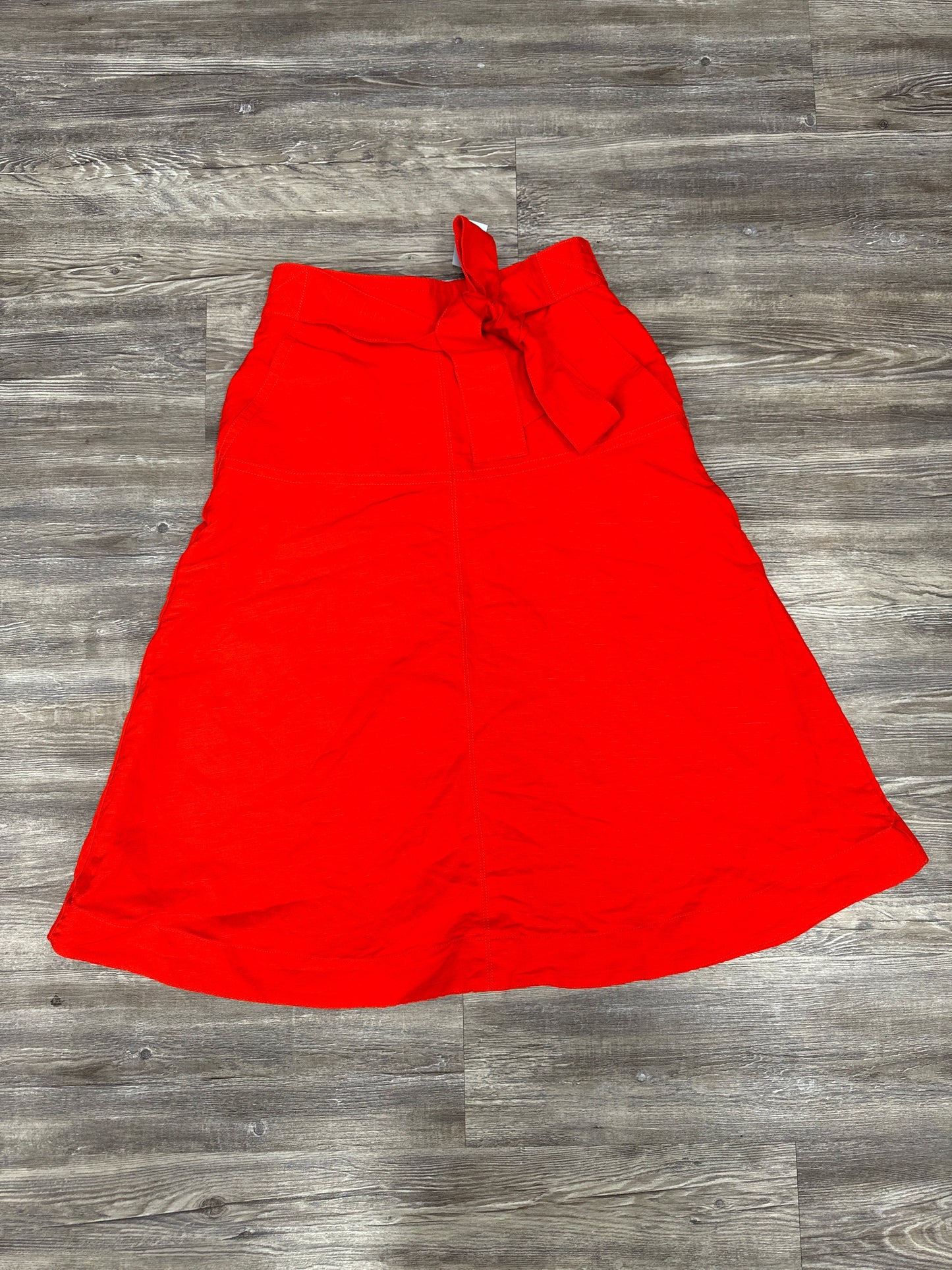 Skirt Maxi By Ann Taylor In Orange, Size: 4p