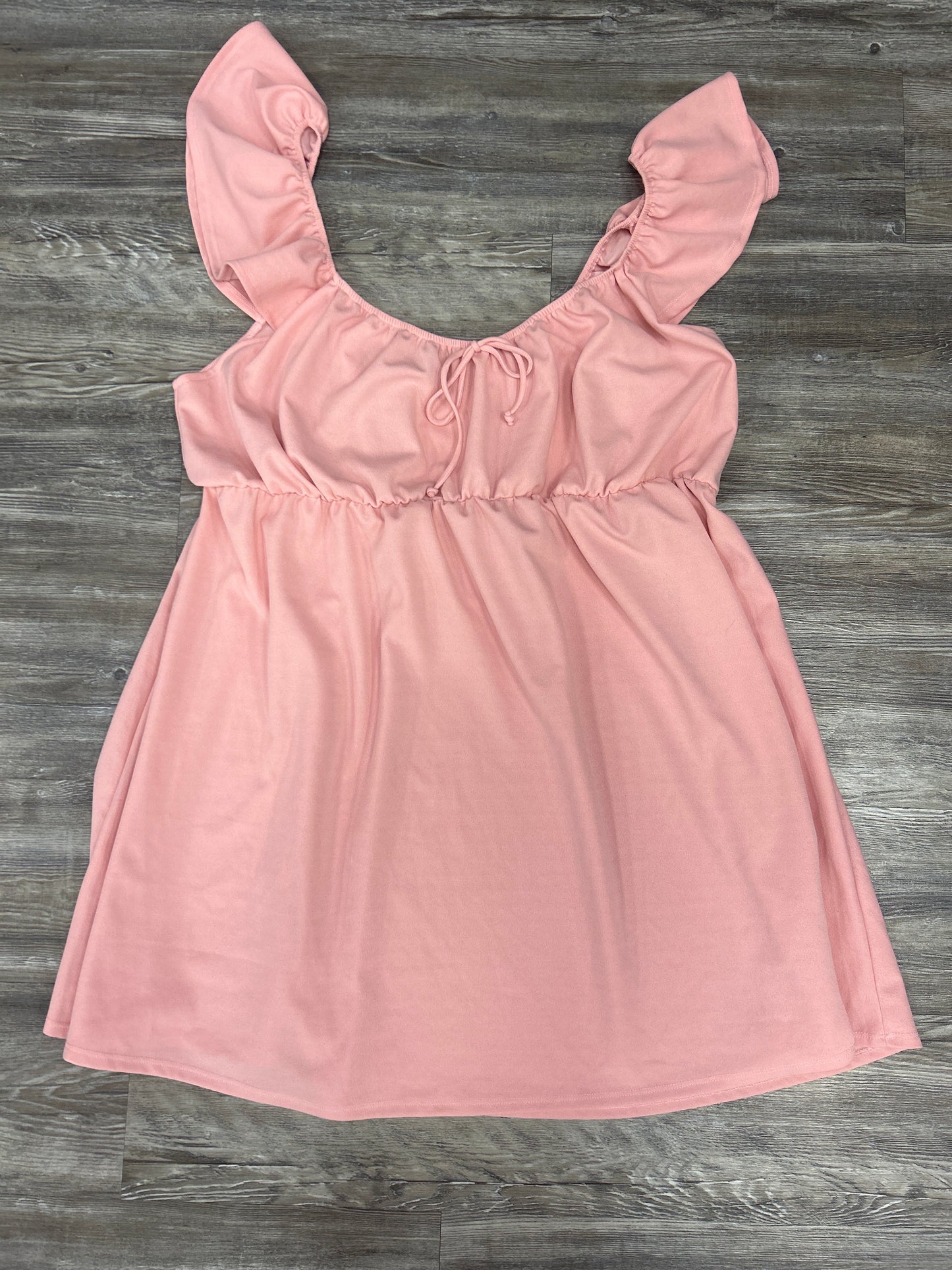 Dress Casual Midi By Arula In Pink, Size: 2x