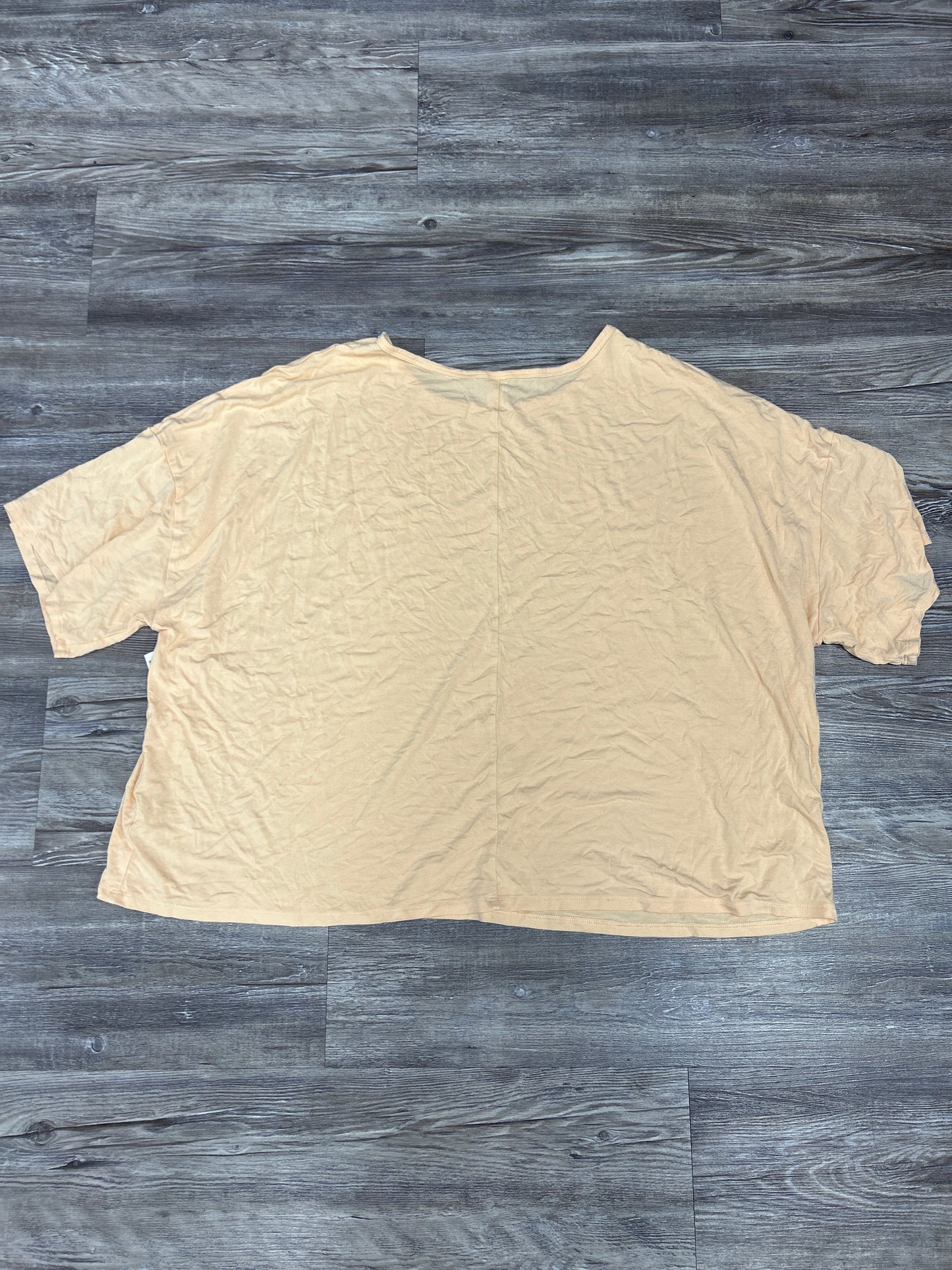 Top Short Sleeve By Old Navy In Orange, Size: 2x